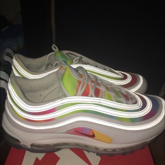 rainbow air max 97s